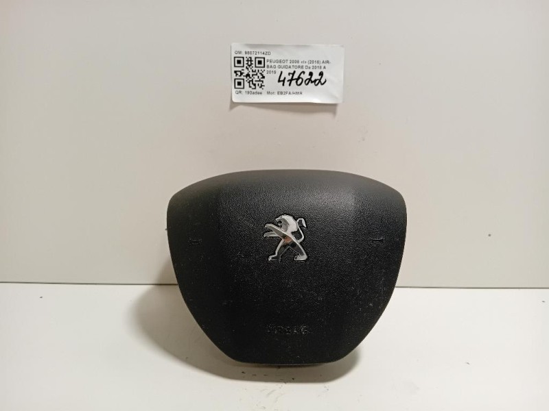 Air-bag Guidatore 98072114ZD Peugeot 2008 I 2016