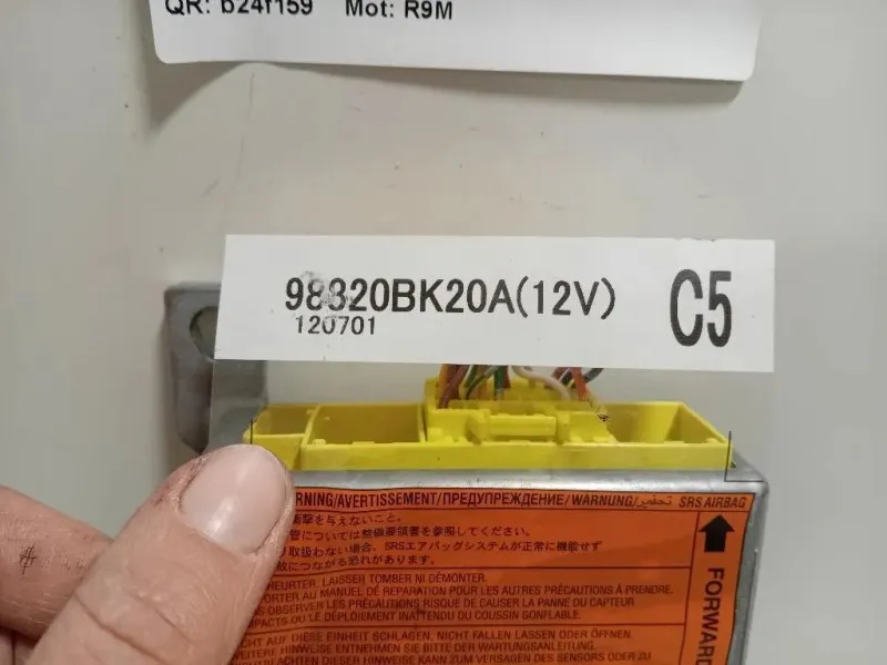 Centralina Air-bag 98820BK20A Nissan Qashqai I 2010