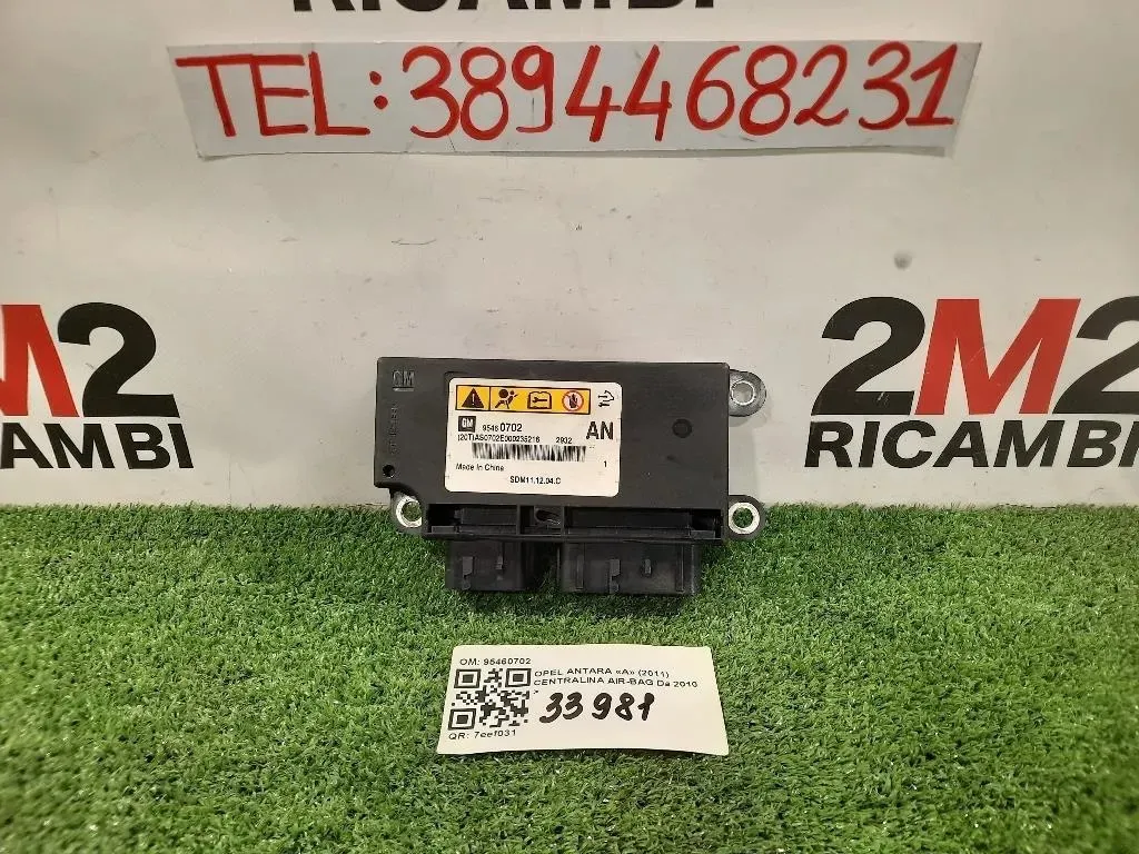 Centralina Air-bag 95460702 Opel Antara A 2011