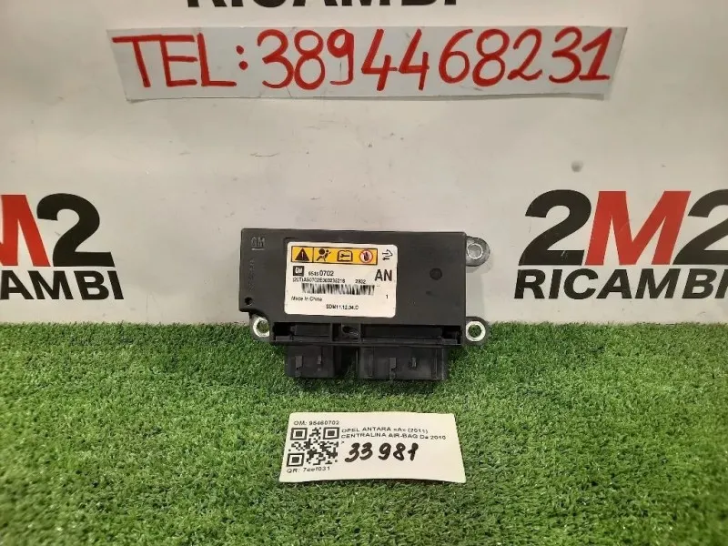 Centralina Air-bag 95460702 Opel Antara A 2011