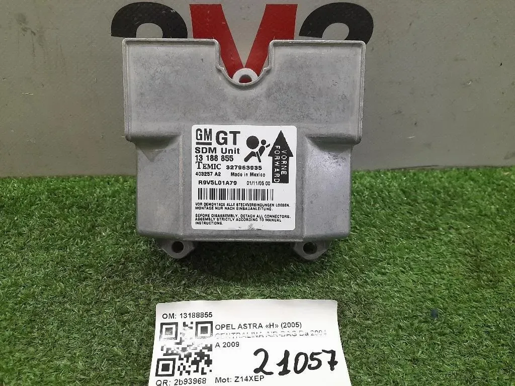 Centralina Air-bag 13188855 Opel Astra H 2005
