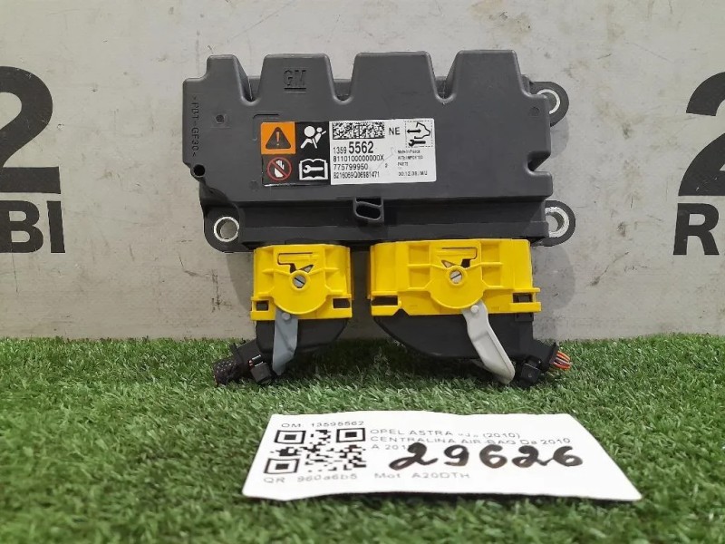 Centralina Air-bag 13595562 Opel Astra J 2010