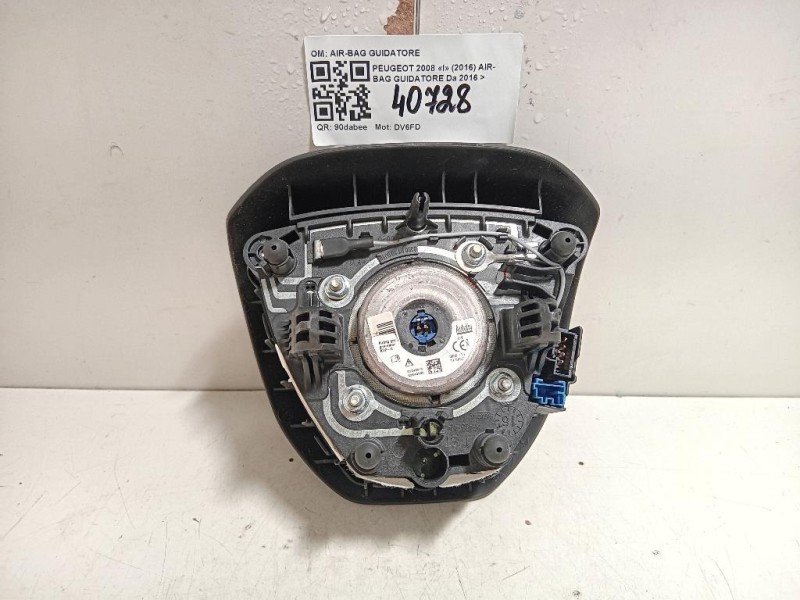 Air-bag Guidatore 98072114ZD Peugeot 2008 I 2016