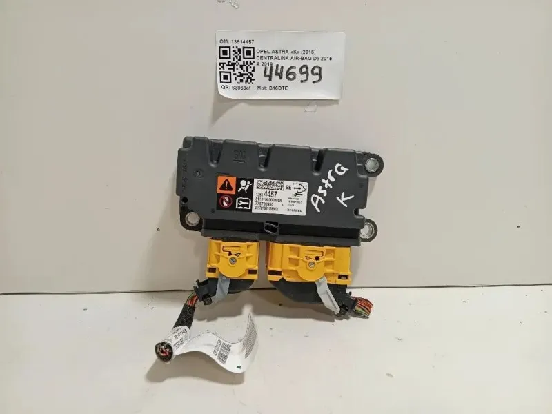 Centralina Air-bag 13514457 Opel Astra K 2016