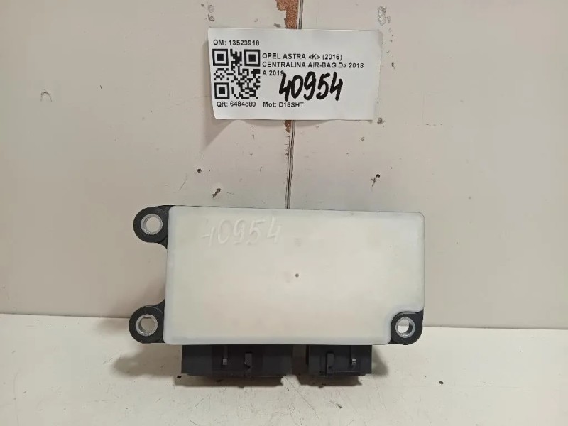 Centralina Air-bag 13523918 Opel Astra K 2016