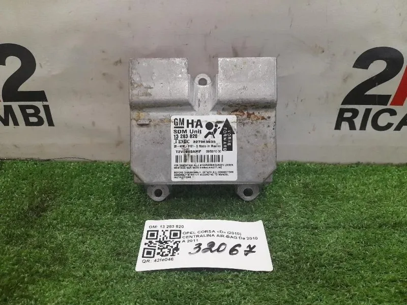 Centralina Air-bag 13 283 820 Opel Corsa D 2010