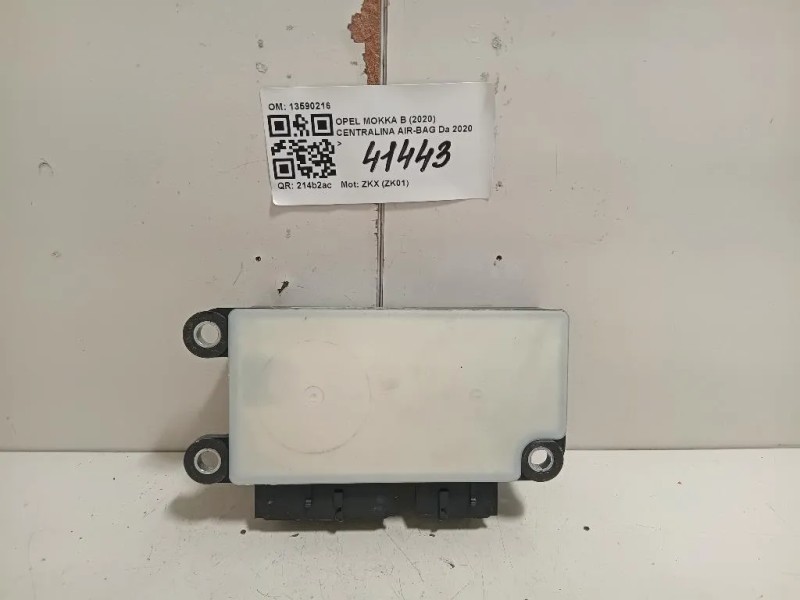 Centralina Air-bag 13590216 Opel Mokka B 2020