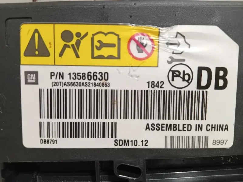 Centralina Air-bag 13586630 Opel Mokka X 2016