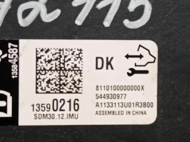 Centralina Air-bag 13586630 Opel Mokka X 2016