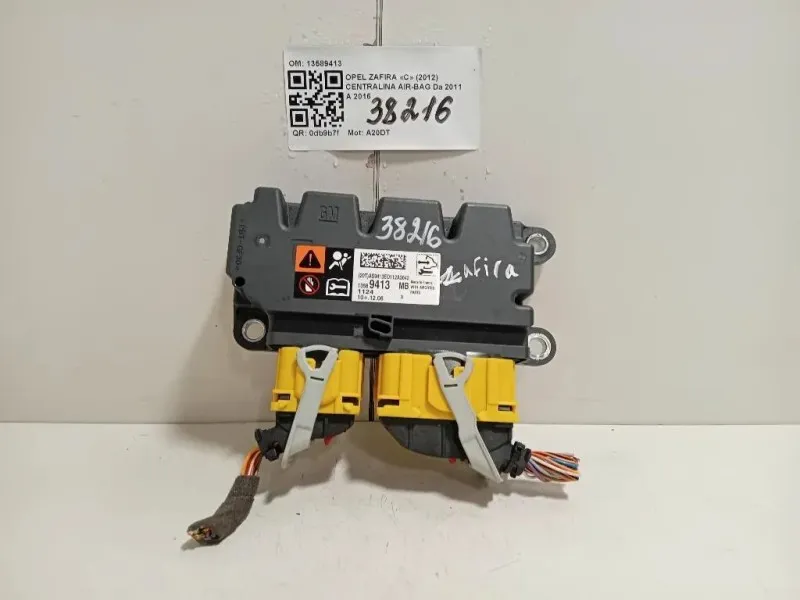 Centralina Air-bag 13589413 Opel Zafira C 2012