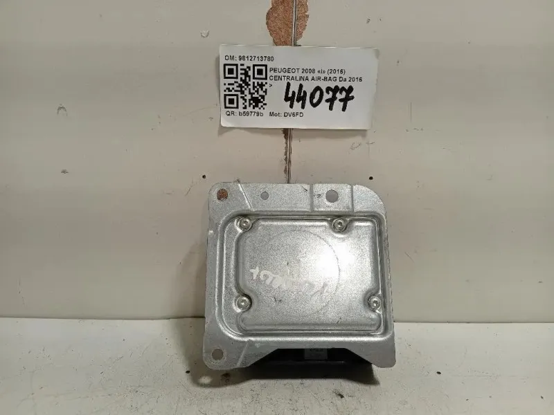 Centralina Air-bag 9812713780 Peugeot 2008 I 2016