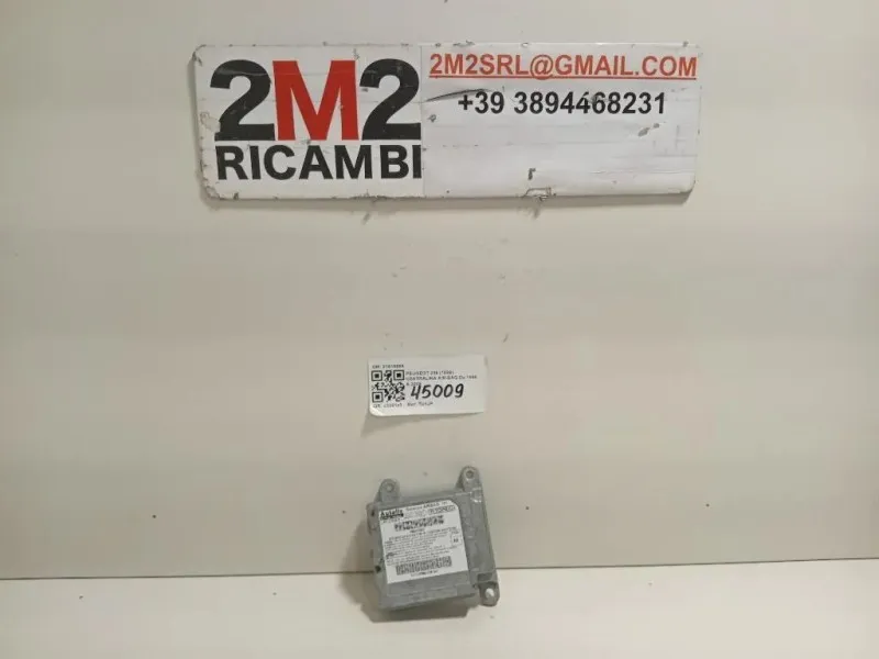 Centralina Air-bag 21619695 Peugeot 206 1999