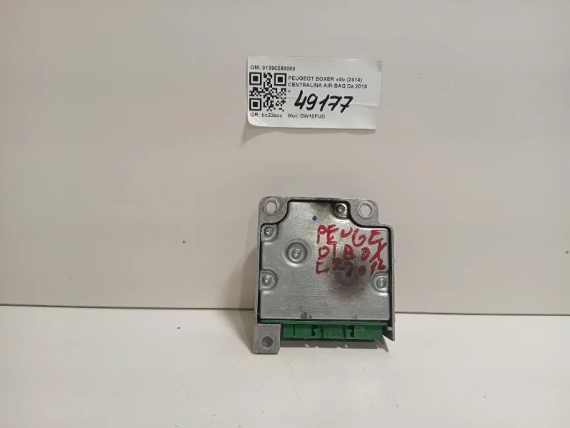 Centralina Air-bag 01390298080 Peugeot Boxer III 2014