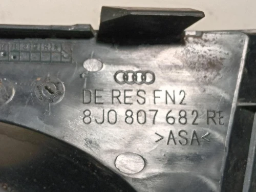 Coperchio LUCE Fendinebbia ANT DX 8J0807682 Audi TT 8J3 2007