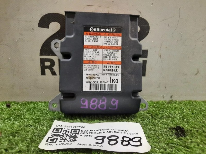 Centralina Air-bag 3891054P00 Suzuki Vitara II 2015