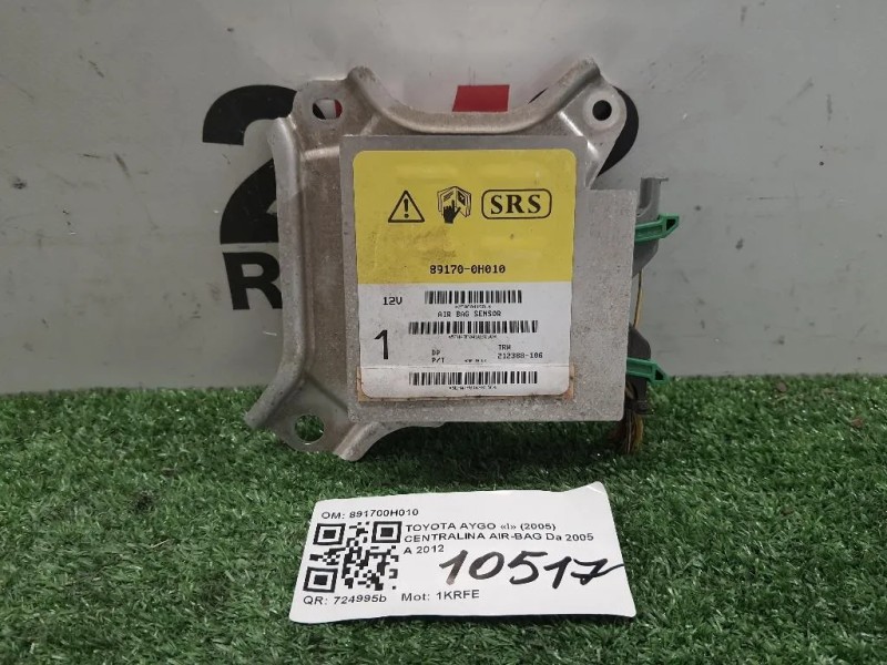 Centralina Air-bag 891700H010 Toyota AYGO I 2005