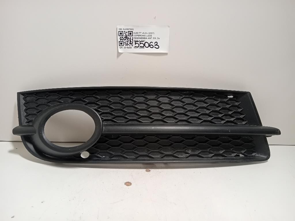 Coperchio LUCE Fendinebbia ANT DX 8J0807682 Audi TT 8J3 2007