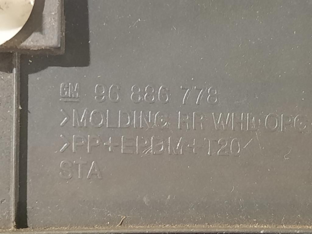 Passaruota POST DX MODANATURA 96886778 Chevrolet Orlando 2011