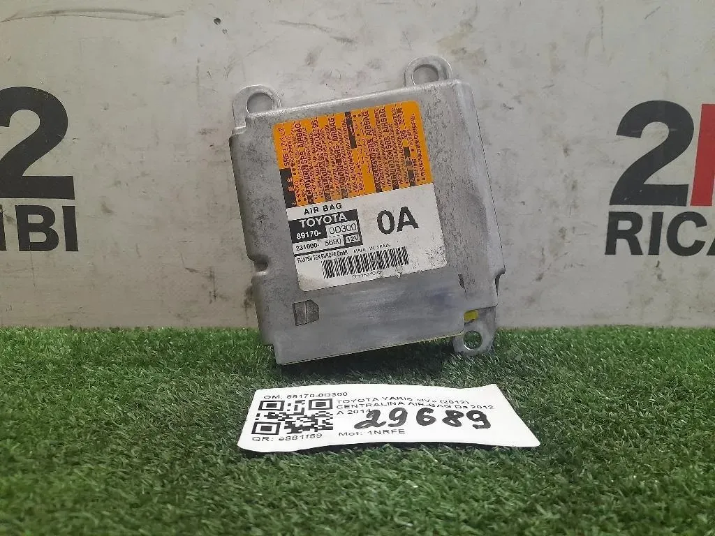 Centralina Air-bag 89170-0D300 Toyota Yaris IV 2012