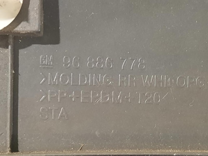 Passaruota POST DX MODANATURA 96886778 Chevrolet Orlando 2011