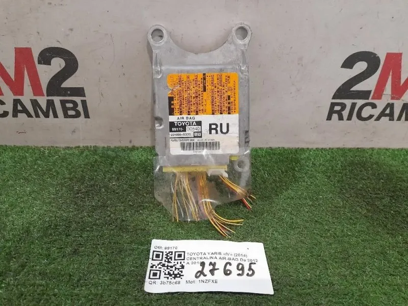Centralina Air-bag 89170 Toyota Yaris IV 2014