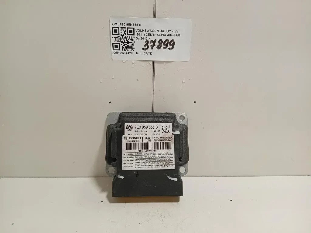 Centralina Air-bag 7E0 959 655 B Volkswagen Caddy IV 2011