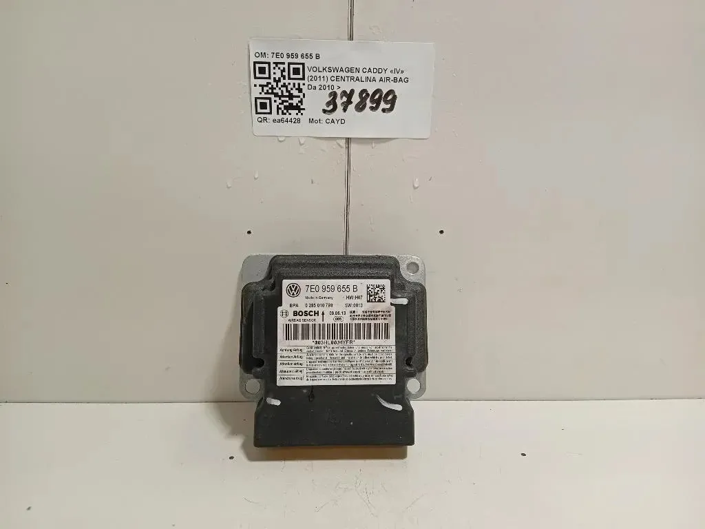 Centralina Air-bag 7E0 959 655 B Volkswagen Caddy IV 2011