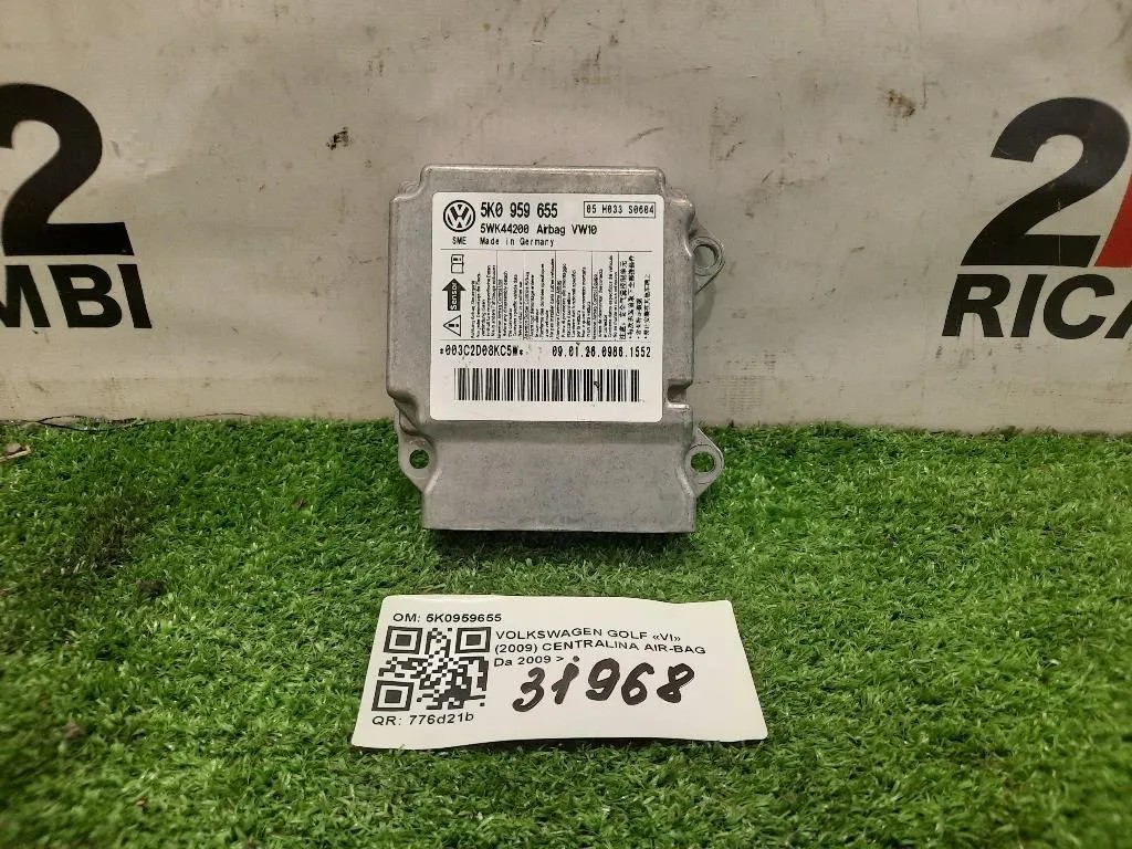 Centralina Air-bag 5K0959655 Volkswagen GOLF VI 2009