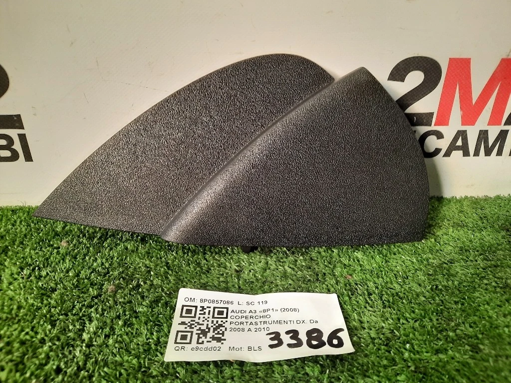 Coperchio Portastrumenti DX 8P0857086 Audi A3 8P1 2008