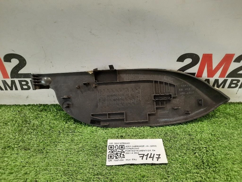 Coperchio Portastrumenti DX 5GK18TRMAD Jeep Cherokee III 2002