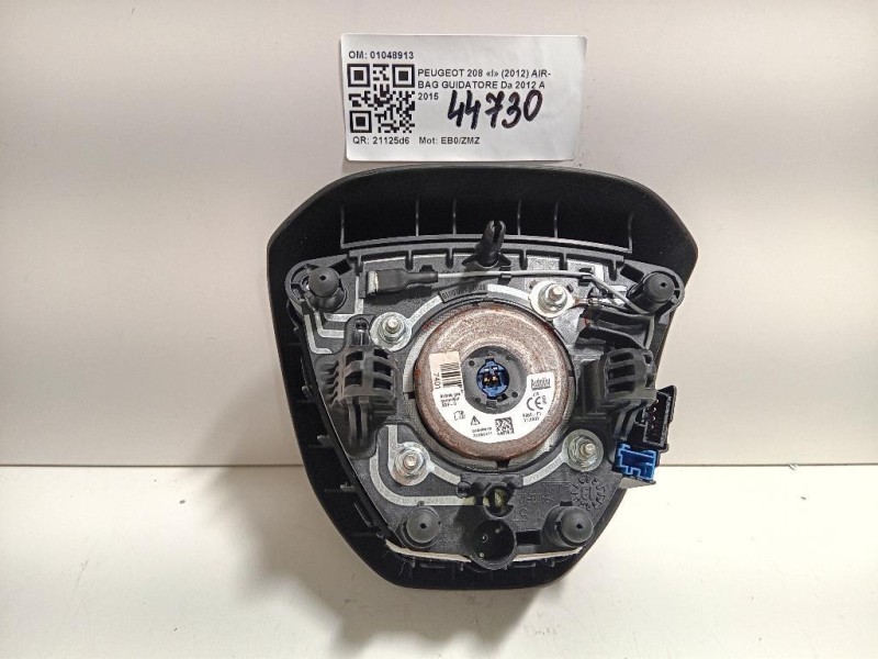 Air-bag Guidatore 01048913 Peugeot 208 I 2012