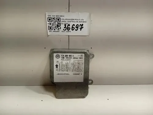 Centralina Air-bag 1C0 909 605 K Volkswagen POLO VI 2009