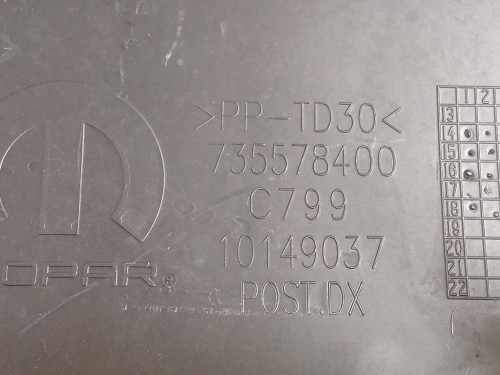 Passaruota POST DX 735578400 Jeep Renegade 2015