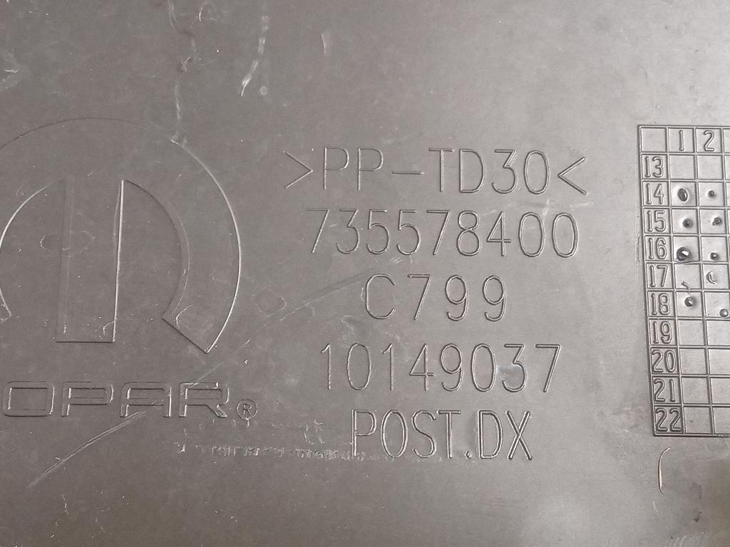 Passaruota POST DX 735578400 Jeep Renegade 2015