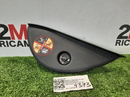Coperchio Portastrumenti DX 689200014R Renault Mégane III SW 2009