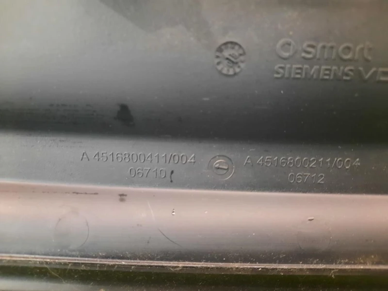 Coperchio Portastrumenti DX A4516800411 PORTASTRUMENTI DX Smart Fortwo Cabrio 451 2007