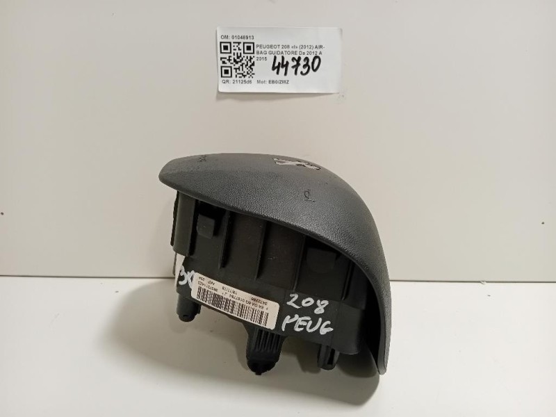 Air-bag Guidatore 01048913 Peugeot 208 I 2012