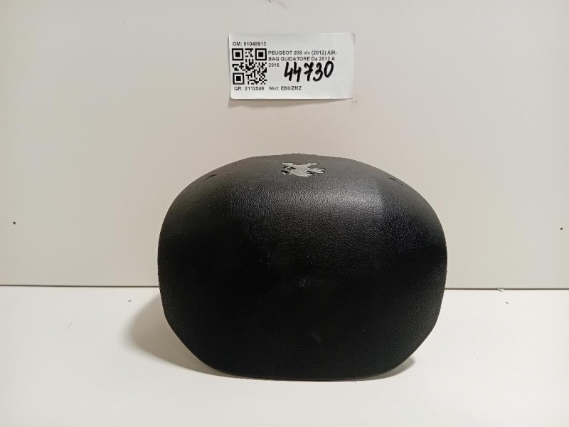 Air-bag Guidatore 01048913 Peugeot 208 I 2012