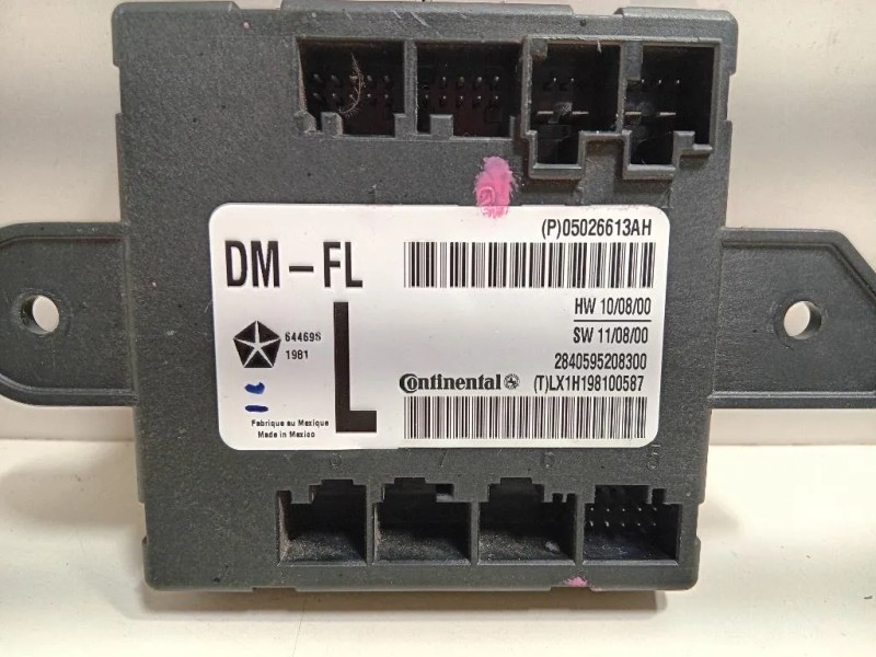 Centralina Alzacristallo Porta ANT SX 05026613AH Fiat Freemont 2011