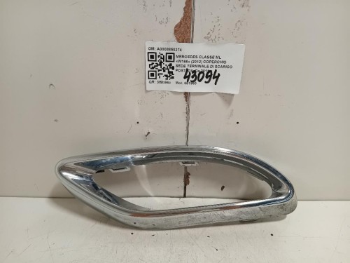 Coperchio SEDE Terminale DI Scarico POST DX A0008850274 Mercedes Classe ML W166 2012