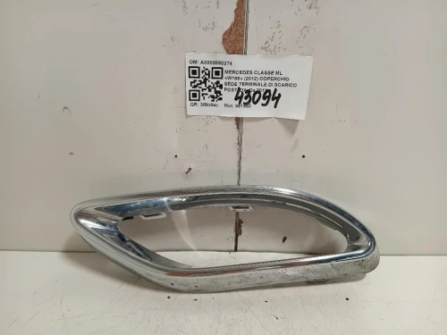 Coperchio SEDE Terminale DI Scarico POST DX A0008850274 Mercedes Classe ML W166 2012