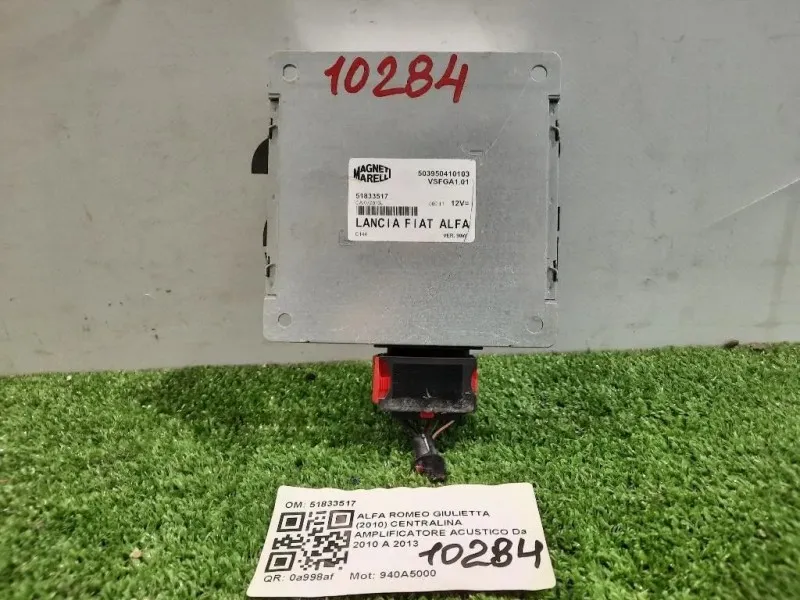 Centralina Amplificatore Acustico 51833517 Alfa Romeo Giulietta 2010