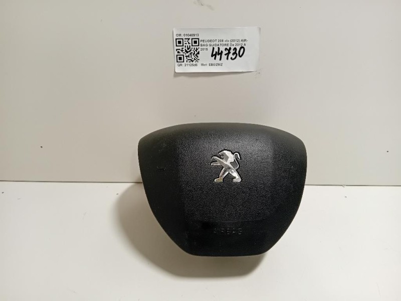 Air-bag Guidatore 01048913 Peugeot 208 I 2012