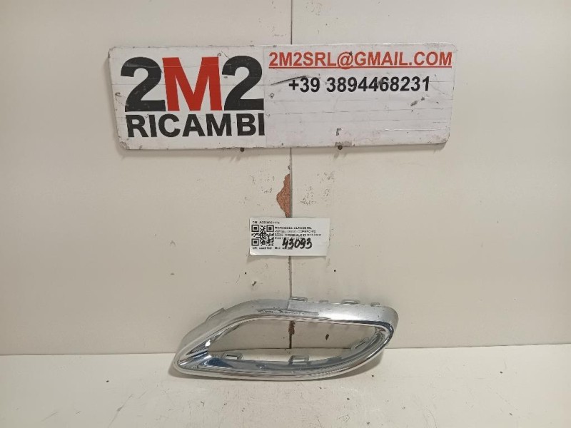 Coperchio SEDE Terminale DI Scarico POST SX A0008850174 Mercedes Classe ML W166 2012