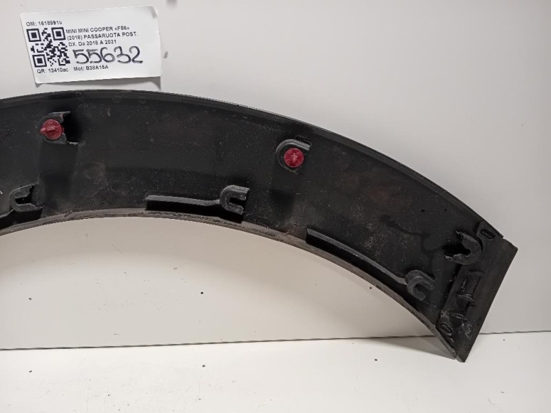 Passaruota POST DX 16189910 Mini MINI Cooper F56 2018