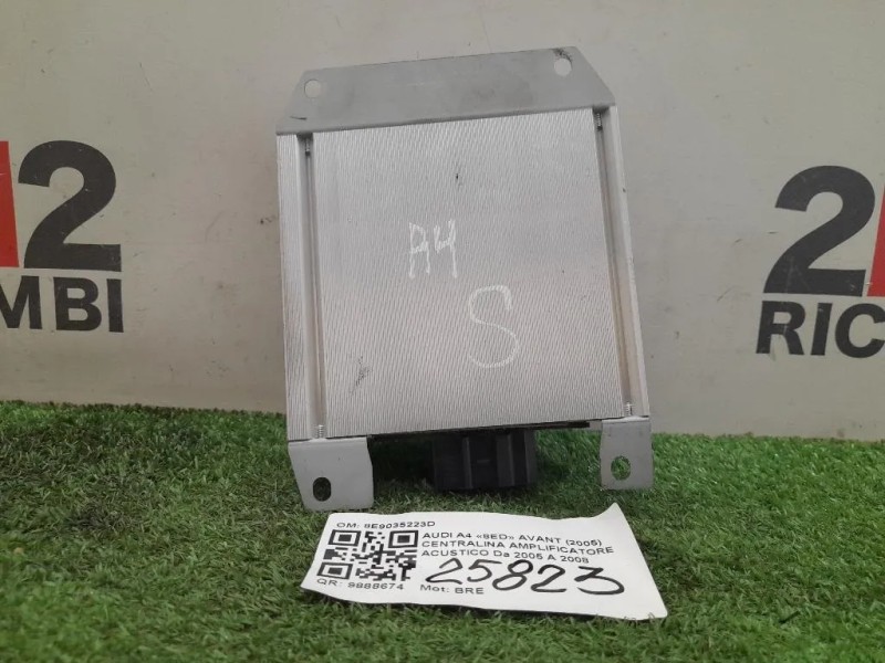 Centralina Amplificatore Acustico 8E9035223D Audi A4 8ED Avant 2005