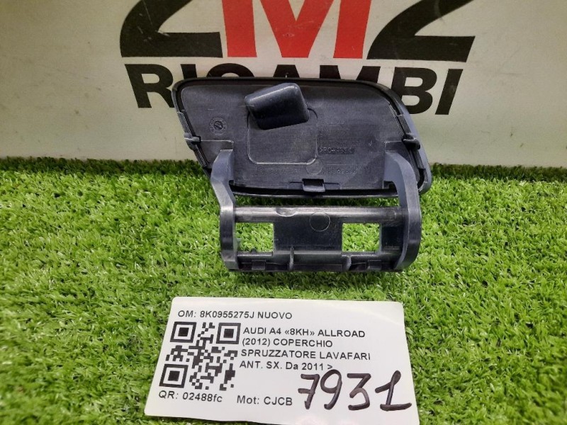 Coperchio Spruzzatore Lavafari ANT SX 8K0955275J NUOVO Audi A4 8KH Allroad 2012