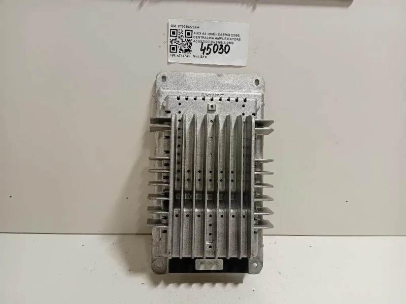 Centralina Amplificatore Acustico 8T0035223AH Audi A4 8HE Cabrio 2006
