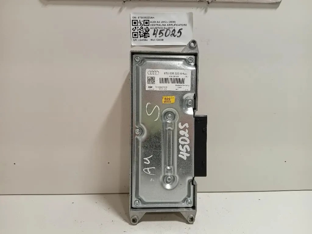 Centralina Amplificatore Acustico 8T0035223AH Audi A4 8K2 2008
