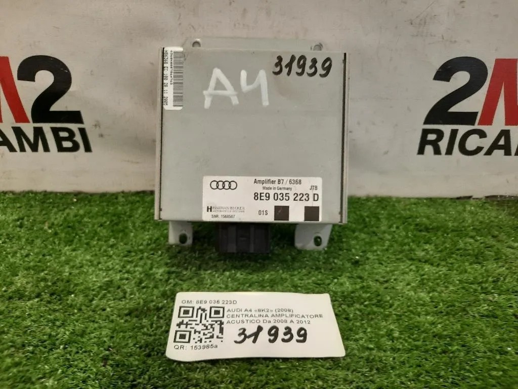 Centralina Amplificatore Acustico 8E9 035 223D Audi A4 8K2 2008